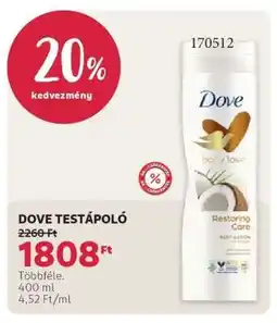 Rossmann Dove Testápoló ajánlat