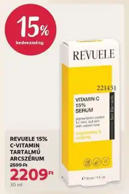 Rossmann REVUELE 15% C-VITAMIN TARTALMÚ ARCSZÉRUM ajánlat