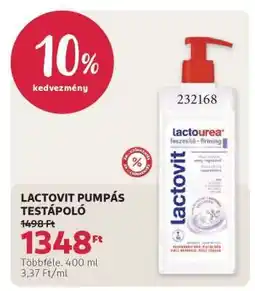 Rossmann LACTOVIT PUMPÁS TESTÁPOLÓ ajánlat