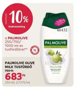 Rossmann PALMOLIVE OLIVE MILK TUSFÜRDŐ ajánlat