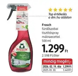 DM Frosch ajánlat