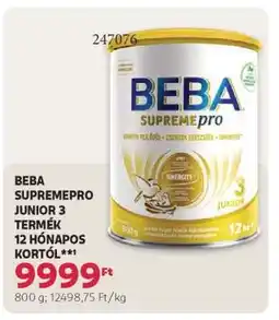 Rossmann BEBA SUPREMEpro JUNIOR 3 ajánlat