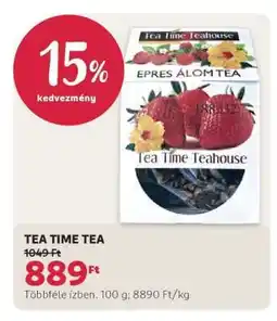 Rossmann TEA TIME TEA ajánlat