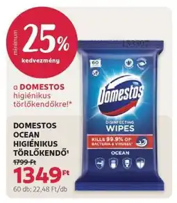 Rossmann DOMESTOS OCEAN HIGIÉNIKUS TÖRLŐKENDŐ ajánlat