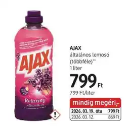 DM Ajax ajánlat