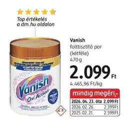 DM Vanish ajánlat
