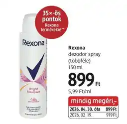 DM Rexona ajánlat