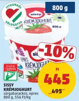 PENNY Sissy krémjoghurt ajánlat