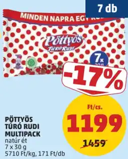 PENNY Pöttyös túró rudi ajánlat