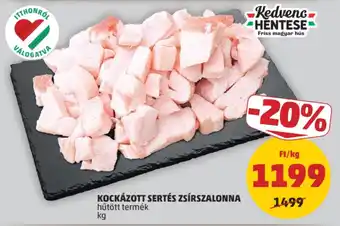 Kedvenc Hentese Kockázott Sertés Zsírszalonna