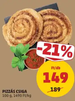 PENNY Pizzás csiga ajánlat