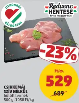 PENNY Redvenc csirkemáj szív nélkül ajánlat