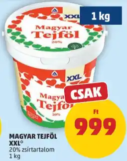 PENNY Magyar Tejföl ajánlat