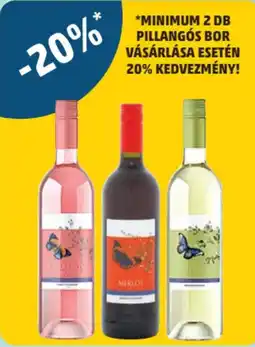 PENNY Pillangós bor ajánlat