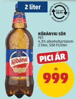 PENNY Kőbányai sör ajánlat
