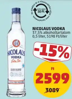 PENNY Nicolaus vodka ajánlat