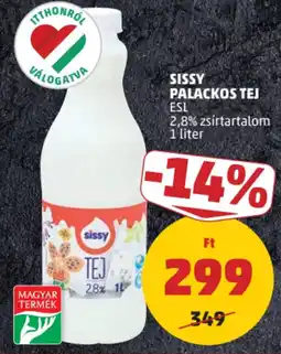 PENNY Sissy palackos tej ajánlat