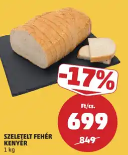 PENNY Szeletelt fehér kenyér ajánlat