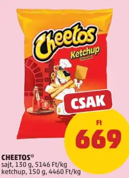 PENNY Cheetos ketchup ajánlat