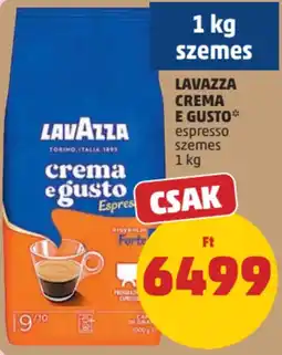 PENNY Lavazza crema e gusto espresso ajánlat