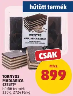 PENNY Tornyos madjarica szelet ajánlat