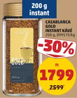PENNY Casablanca gold instant kávé ajánlat
