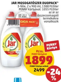 PENNY Jar mosogatószer duopack ajánlat