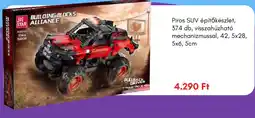 eMAG Jie Star building blocks alliance piros suv ajánlat