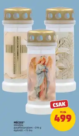 PENNY Mécses ajánlat