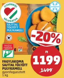 PENNY Fagylakoma sajttal töltött pulykamell ajánlat