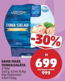 PENNY Gran mare tonhalsaláta ajánlat