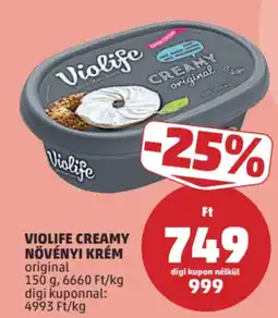 PENNY Violife creamy növényi krém original ajánlat