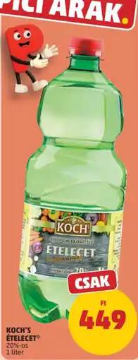PENNY Koch's ételecet ajánlat