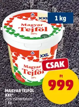 PENNY Magyar Tejföl ajánlat