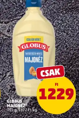 PENNY Globus majonéz ajánlat