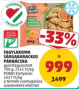 PENNY Fagylakoma sárgabarackos párnácska ajánlat