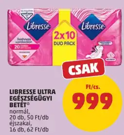 PENNY Libresse ultra egészségügyi betét ajánlat