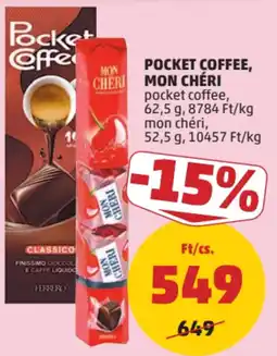 PENNY Pocket Coffee, Mon Chéri ajánlat