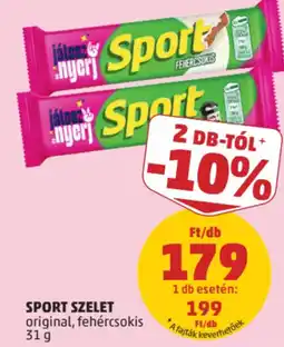 PENNY Sport szelet original, fehércsokis ajánlat