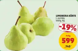 PENNY Limonera körte ajánlat