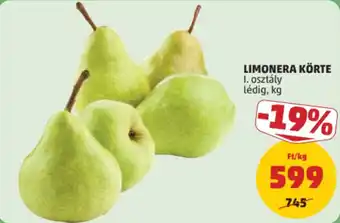 Limonera körte