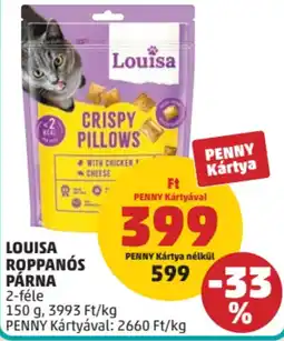 PENNY Louisa roppanós párna ajánlat