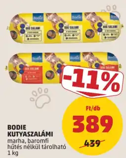 PENNY Bodie kutyaszalámi ajánlat