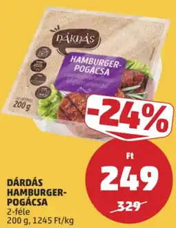 PENNY Dárdás hamburger-pogácsa ajánlat
