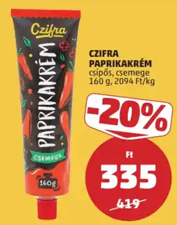 PENNY Czifra paprikakrém csípős, csemege ajánlat
