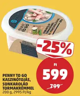 PENNY Penny to go kaszinótojás, sonkarolád tormakrémmel ajánlat