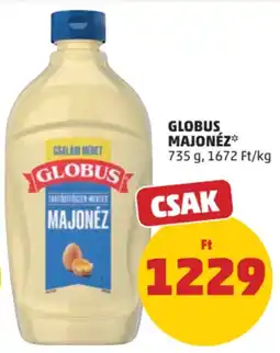 PENNY Globus majonéz ajánlat