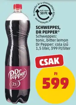 PENNY Schweppes Dr Pepper ajánlat