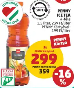 PENNY Penny ice tea 4-féle ajánlat