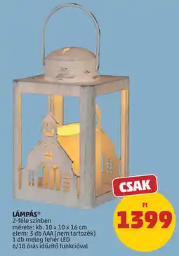 PENNY Lámpás ajánlat